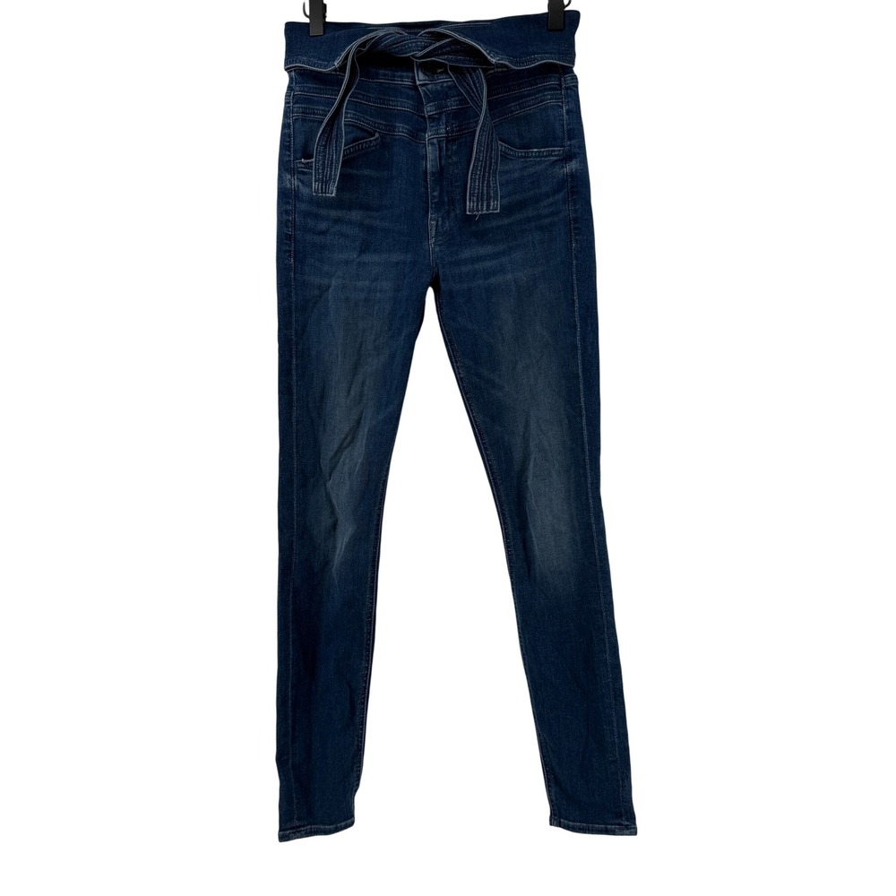 Mother Denim The Triple Stack Looker Skinny Jean Wish‎ On A Star Blue Women 26